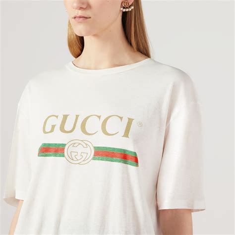 boujee white t-shirt gucci|farfetch gucci t shirts.